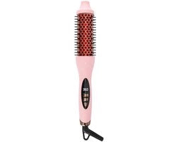 Kam per capelli volumizzante, stile per capelli, kam per capelli multifunzionale per uso domestico, krulkam elettrico - Rosa