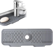 Spatolo protettivo flessibile - Mattoncino per getto - Mattoncino in silicone per rubinetto - Portatile - Ripiegabile - Adatto per diverse tipologie di rubinetti