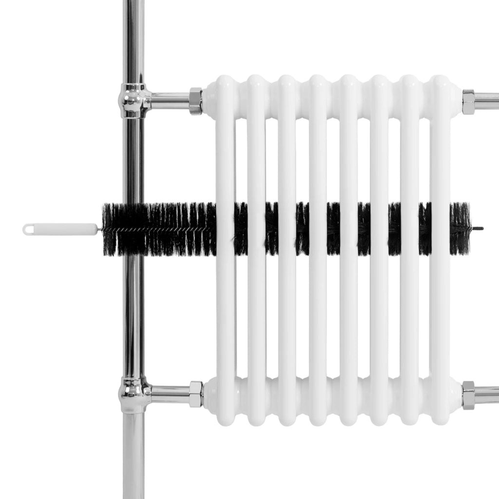 Radiatore Bagno Tradizionale 950x660mm Bianco Cromato Scaldasalviette