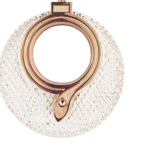 Lampadario A Sospensione In Cristallo Lhj110-1cp Light Rose Gold