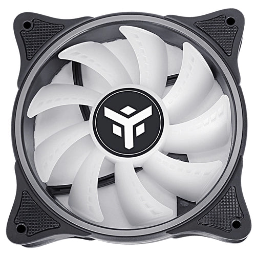 itek ITCFA12IO sistema di raffreddamento per computer Case per computer Ventilatore 12 cm Bianco