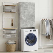 Mobile Bagno DELFT Grigio Cemento 66 x 25,5 x 190 cm 897138
