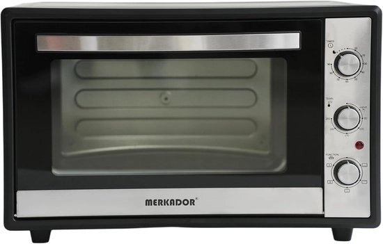 Fornace Staccata 60 Litri - 2000 Watt - Acciaio Inox - Ventilazione a Calor - Facile da Pulire