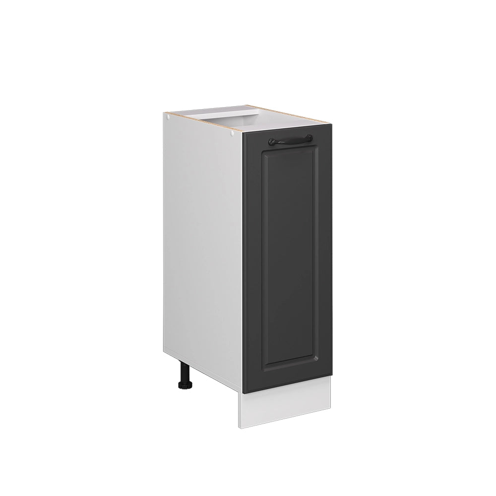 Vicco Armadio cucina dispensa alto Antracite casa di campagna 30 cm senza piano di lavoro