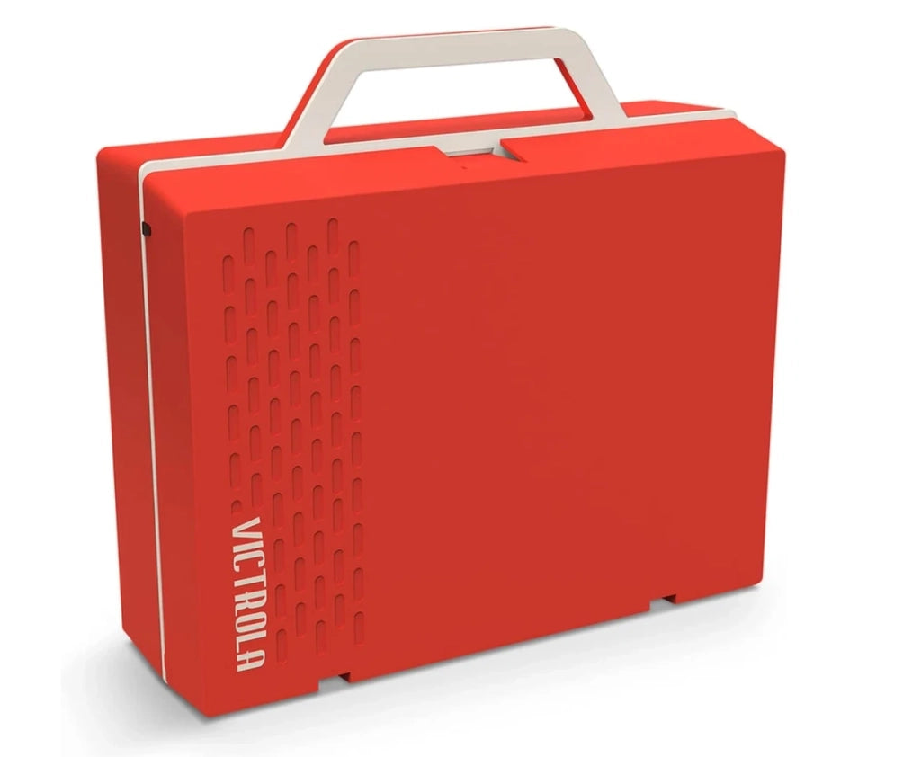 Victrola, Giradischi ReSpin, Bluetooth, Tecnologia Vinyl Stream, colore rosso