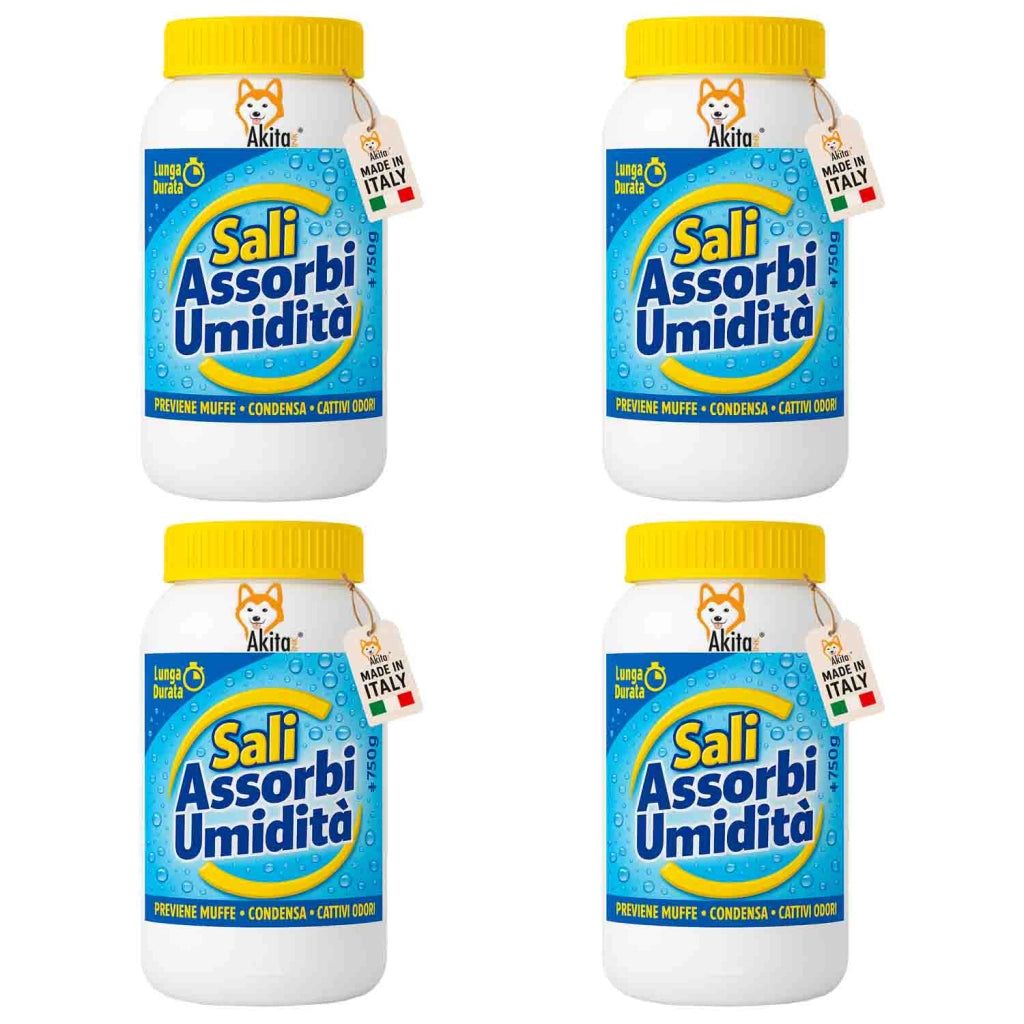 Akitaink 4 Sali Assorbiumidita 750g Antimuffa