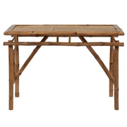 Tavolo da Giardino Pieghevole 115x50x75 cm Bambù 341745