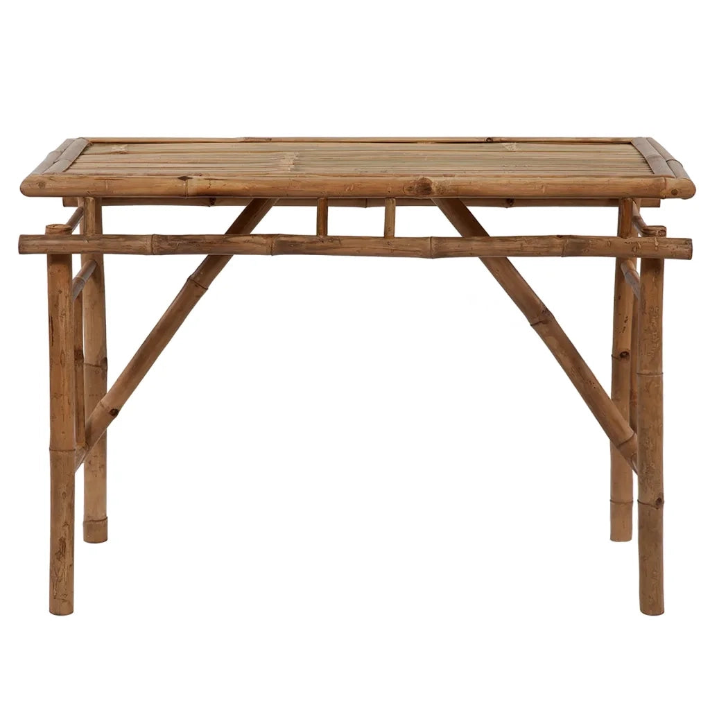 Tavolo da Giardino Pieghevole 115x50x75 cm Bambù 341745
