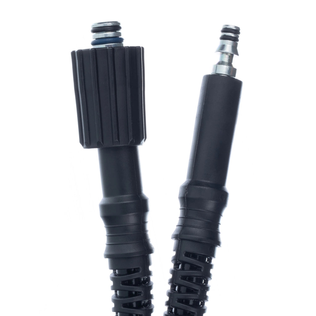 Tubo Alta Pressione 15m – Click Connect, Nylon, PVC | Max 200 Bar, 60°C | Compatibile con Idropulitrici Parkside