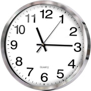 Orologio da Parete, orologio da parete moderno e silenzioso in quarzo, secondi, non ticchetta, 30 cm