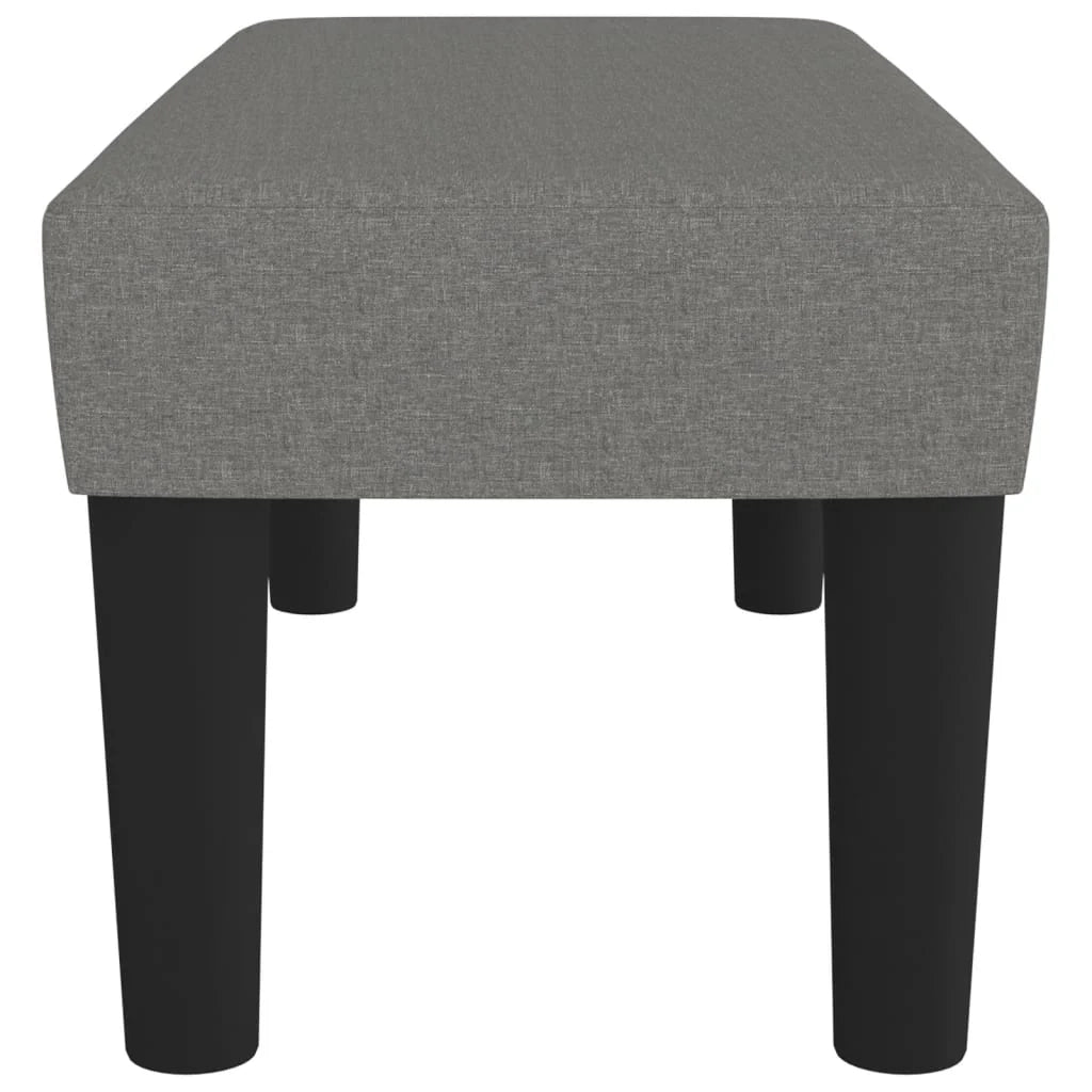 Panca 70 x 30 x 30 cm tessuto grigio scuro 02_0010470