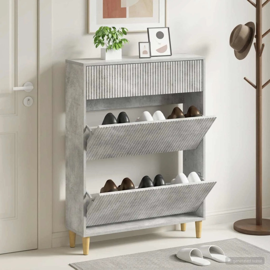 Mobile per scarpe ARNHEM 78 x 24 x 103 cm Legno ingegnerizzato 896658