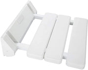Douchestoile Opvougbile con Alta Capacità di Sostegno 130 kg - Douchestoile da Parete - Douchezitje - Bancone da Bagno - Materiale ABS Duraturo - Stile Minimalista