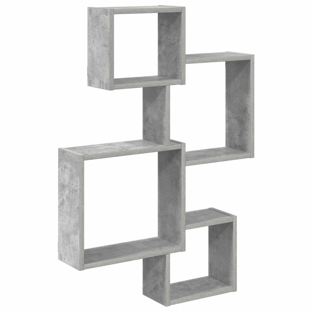 Mensole Cubo da Parete A parete Grigio Cemento 8012127