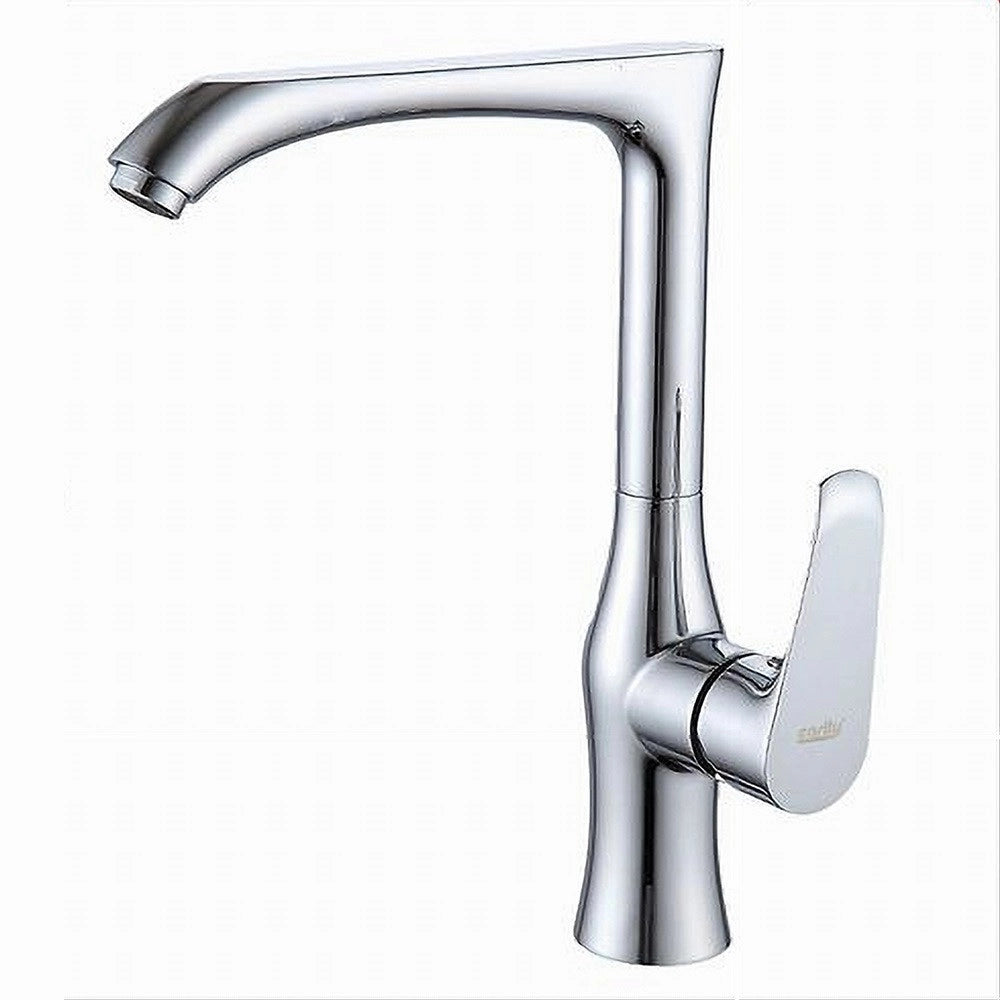 Trade Shop - Miscelatore Rubinetto  52790 Canna Alta Monoforo Monocomando Rubinetteria -