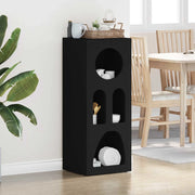 Credenza-Buffet-Armadio da cucina Nero 40 x 35 x 100.5 cm Legno multistrato