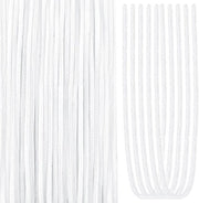 Pijpenragers in Bianco 60 cm - 100 pezzi - Materiali per fai da te - Attività creative - Progetti di DIY - Migliorata coordinazione mano-occhio