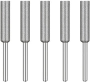 Sostituto lama catena sega, pietra abrasiva catena sega, diamant catena sega trapano, abrasivo catena sega vanga 4,0 mm, per la rifinitura e la rasatura di catene seghette, 5 pezzi