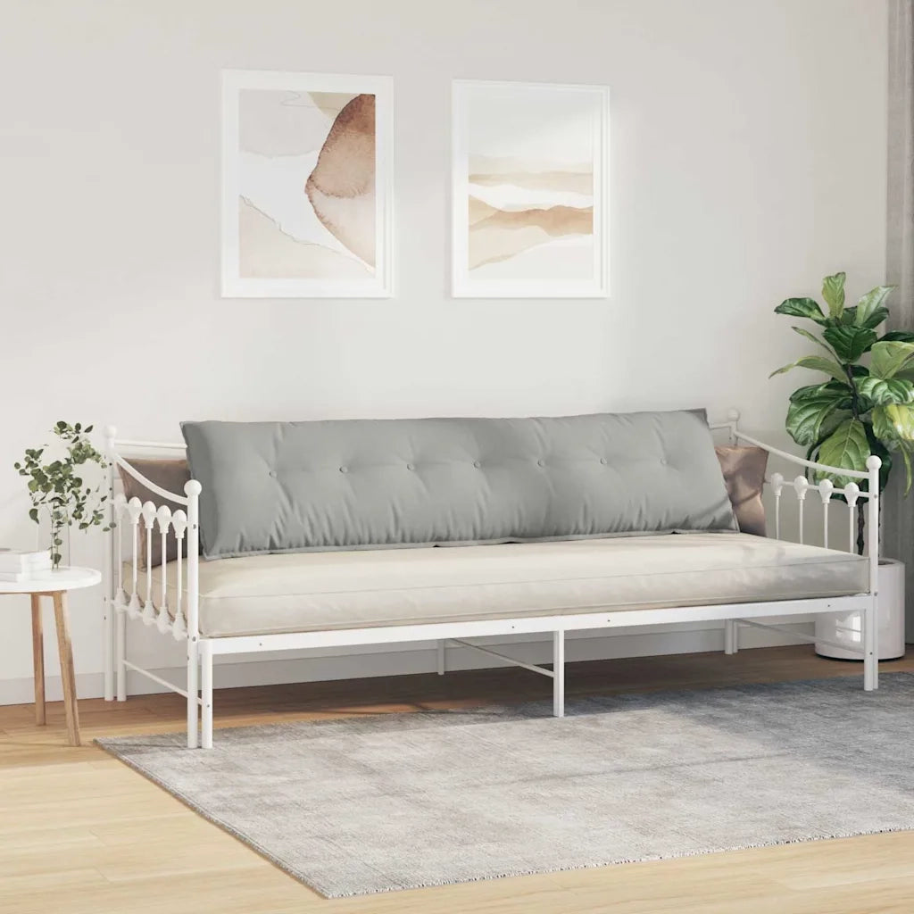 Cuscino per Schiena Grigio chiaro 200 x 50 cm