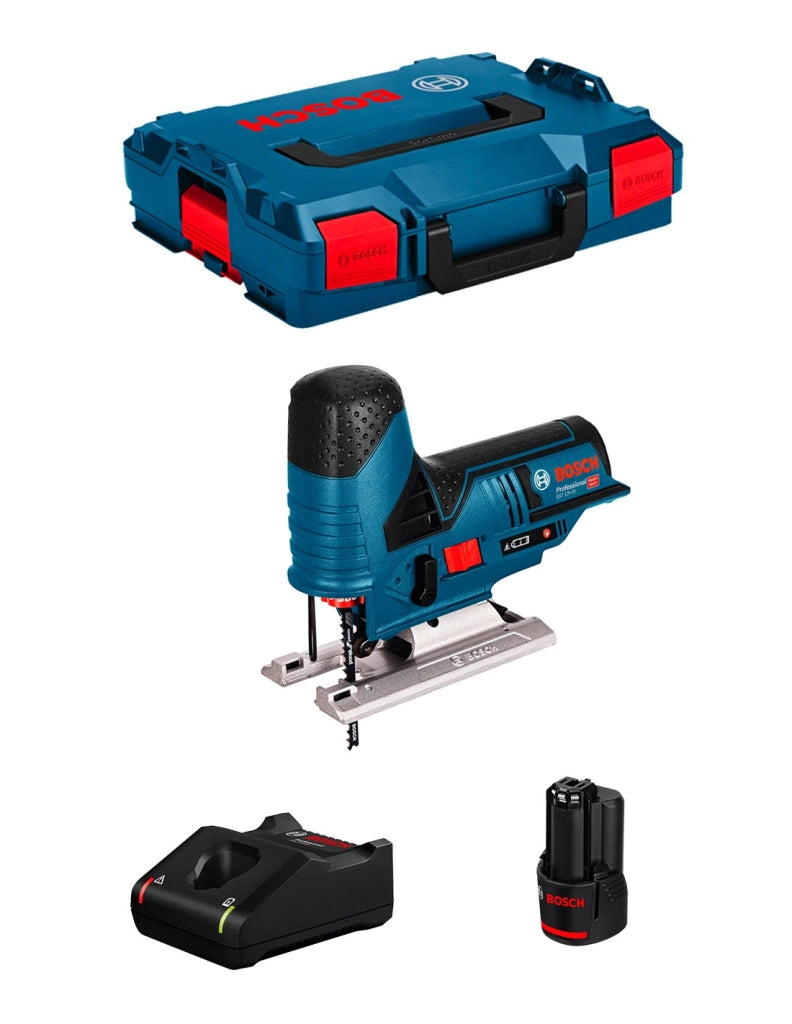Seghetto Alternativo BOSCH GST 12V-70 (1 x 3,0 Ah + GAL12V-40 + L-Boxx 102)