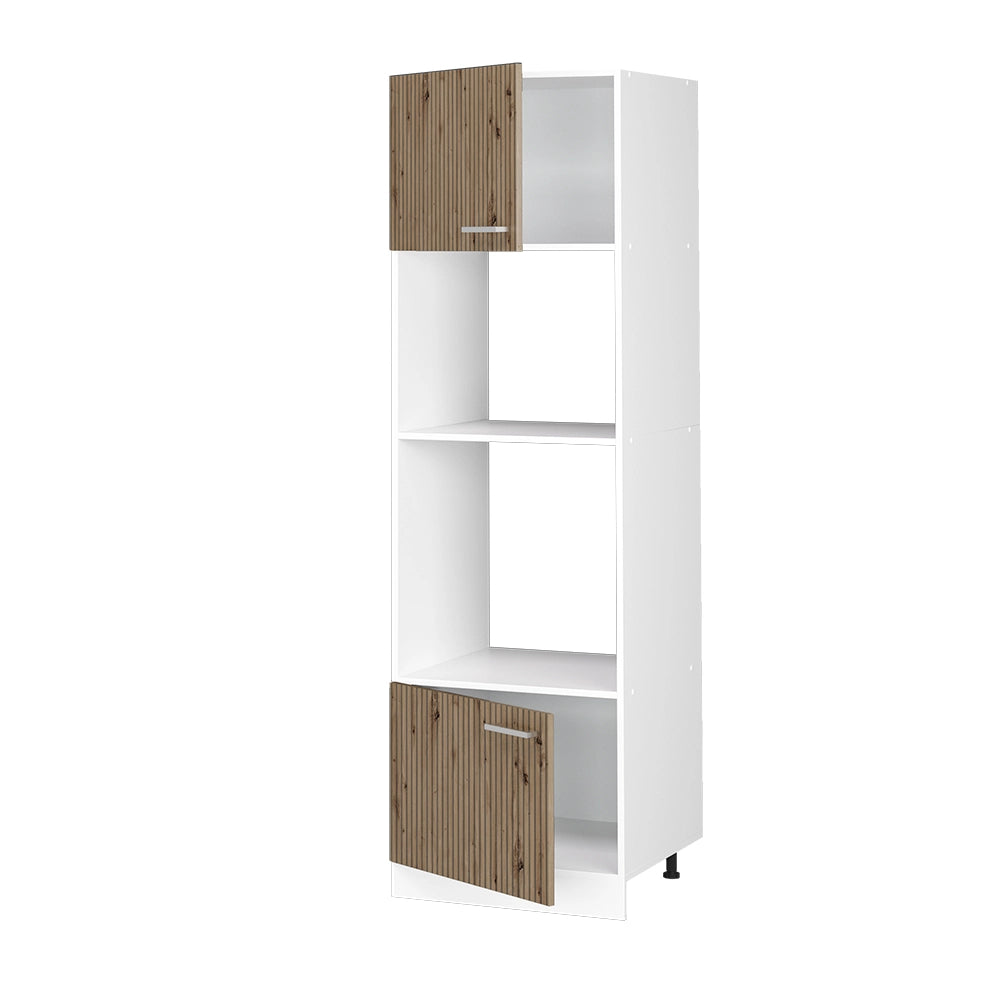 Vicco Set mobili bagno Rovere artigianale 60 cm