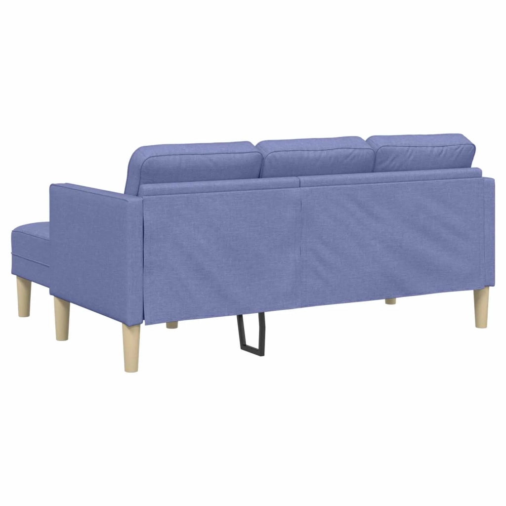 Set di divani con cuscino 2 pcs Blu jeans Poliestere 3329262