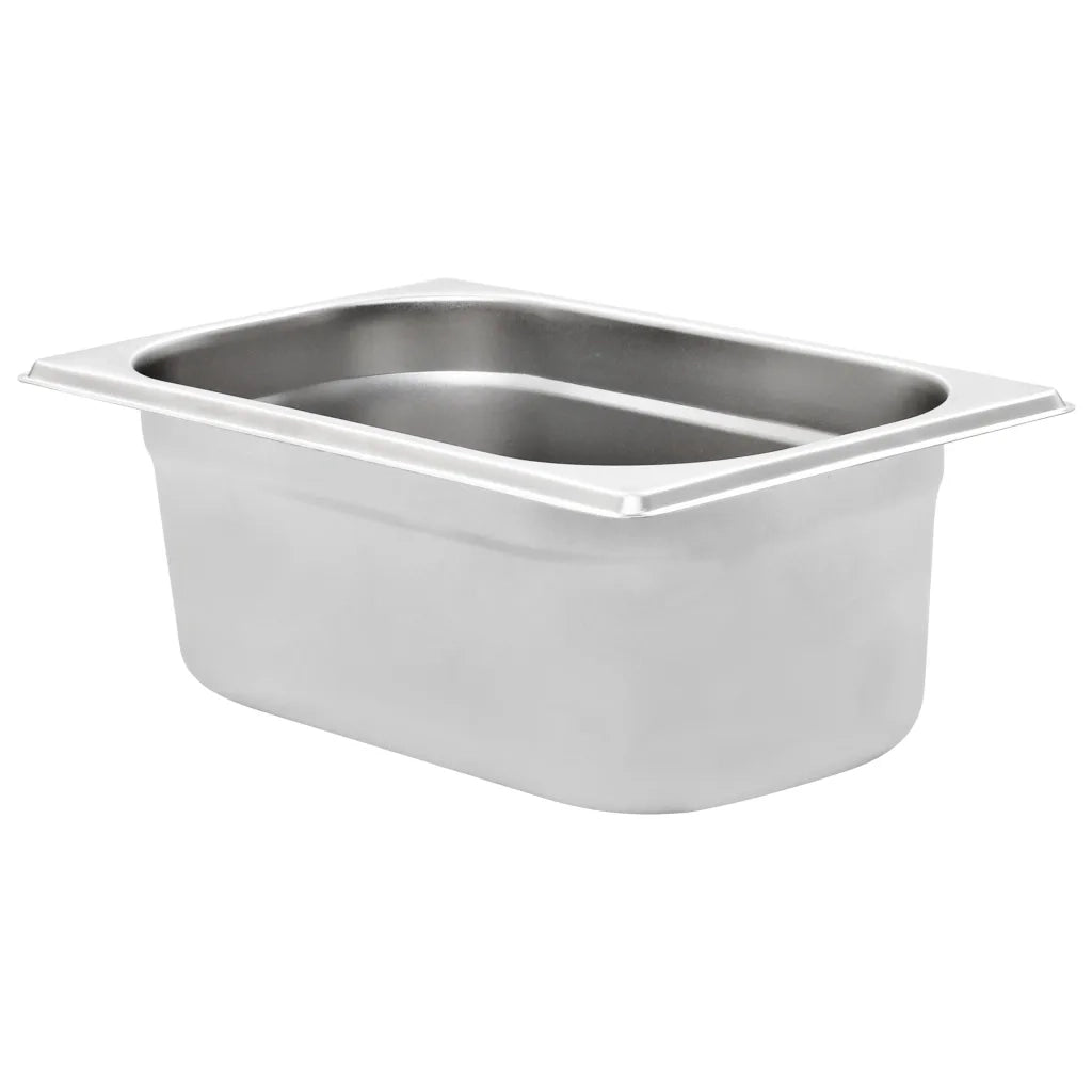 Contenitori Gastronorm 8 pz GN 1/4 100 mm in Acciaio Inox CFW7776129