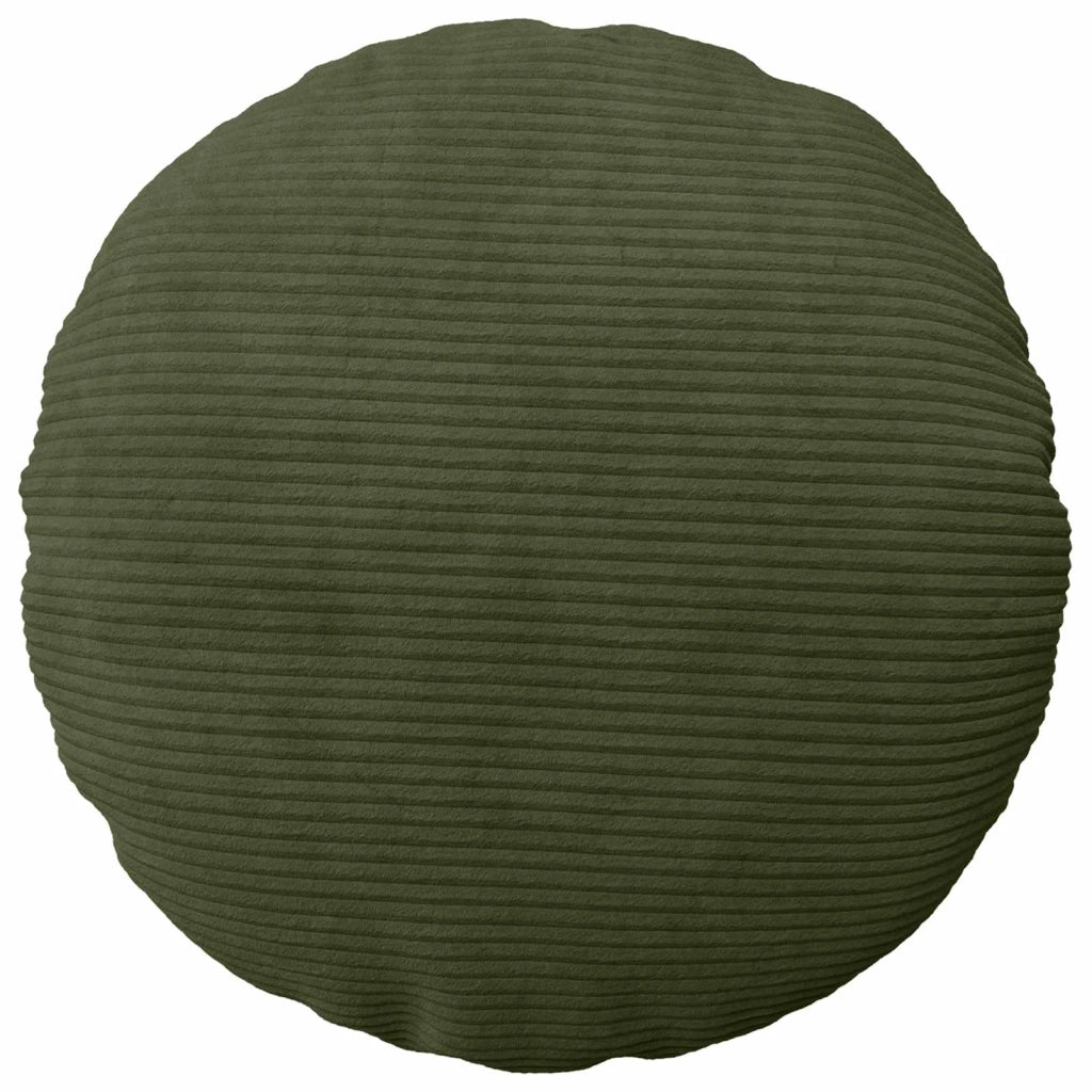 Federa 2 pcs HEERLEN Verde Ø 50 cm corduroy 922613