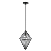 Lampada a sospensione Anchor in ferro nero stile industrial