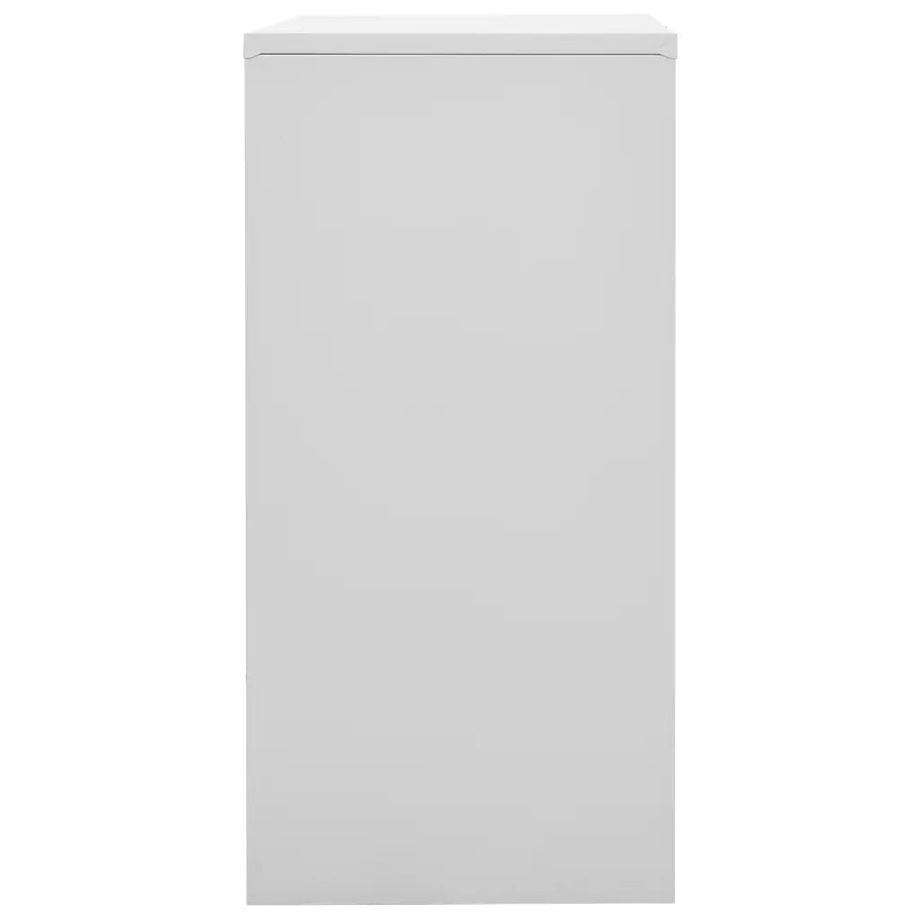 Armadietto a Chiave Grigio Chiaro e Verde 90x45x92,5 cm Acciaio cod mxl 46501