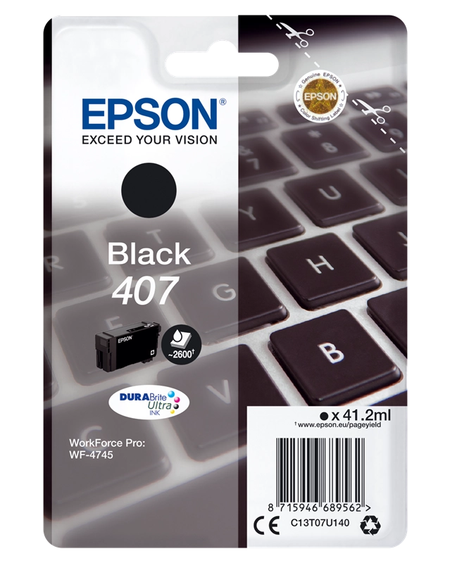 Epson WF-4745 cartuccia d'inchiostro 1 pz Originale Resa elevata (XL) Nero
