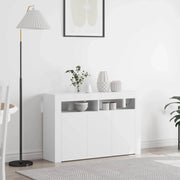 Credenza Bianco 116 x 30 x 75 cm Legno multistrato 3333876