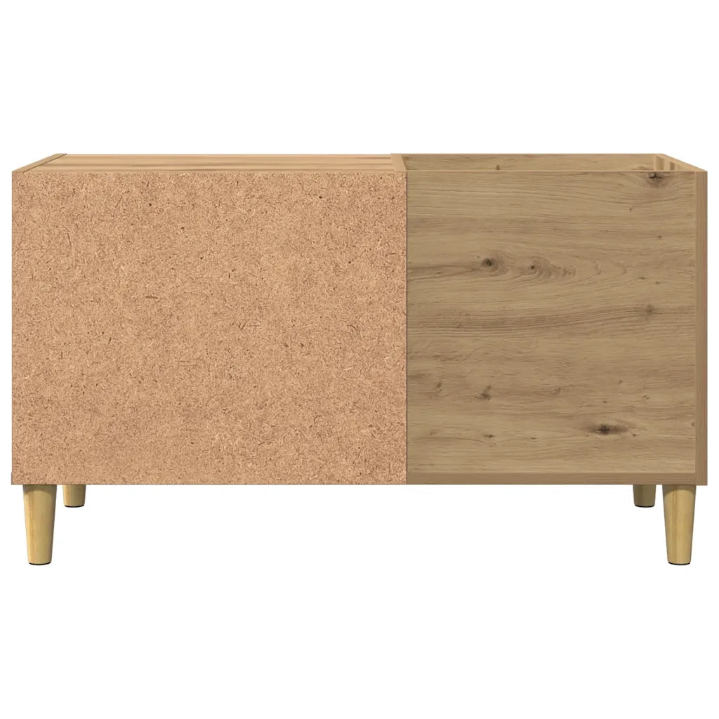 Mobile Porta Dischi Rovere Artigianale 84,5x38x48cm Multistrato CFW2102241