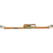 CINGHIA A TRAZIONE 2 UNCINI + CRIC 8182 ROBUR  L.MT 8,5 H.MM 50 KG 2000