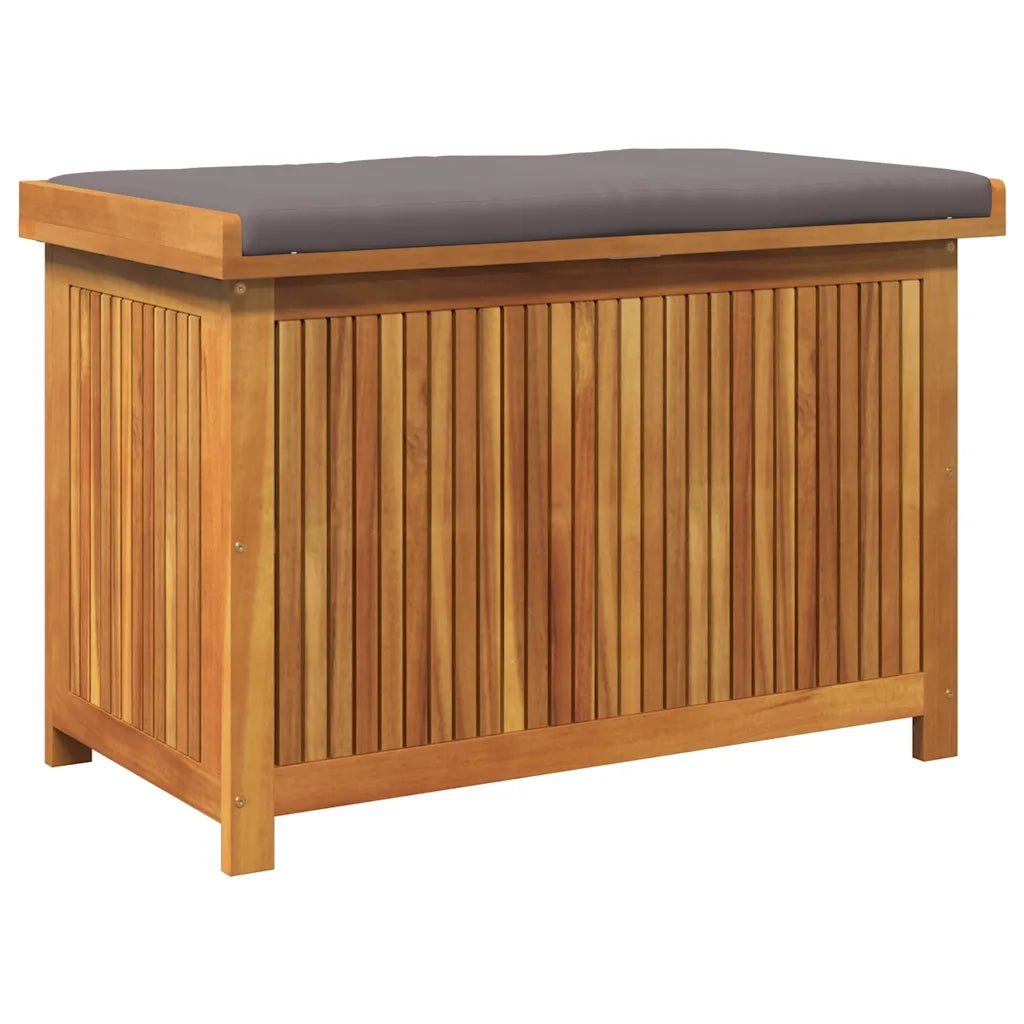Scatola Cuscini da Esterno 90x50x60,5 cm Legno Massello Acacia 4106478