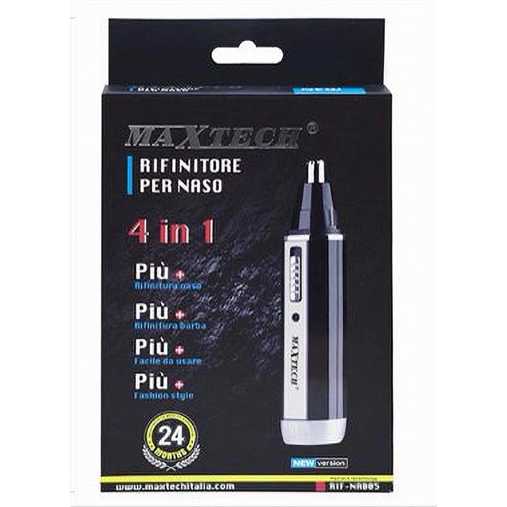 Trade Shop - Mini Rasoio Ricaricabile 4in1 Tagliacapelli Elimina Peli Sopracciglia Rif-na005 -