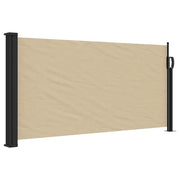 Tenda da Sole | Tenda parasole Laterale Retrattile Beige 100x500 cm