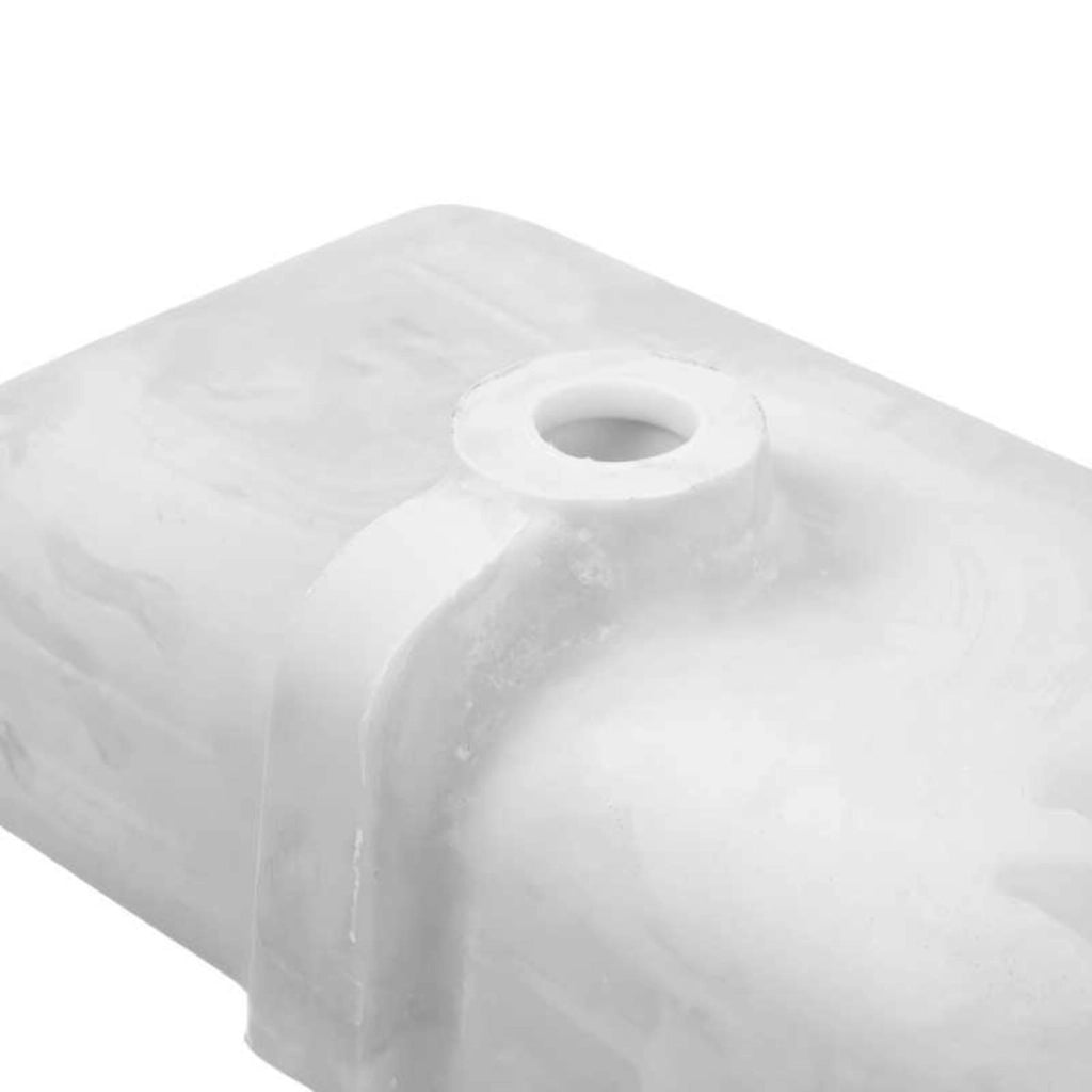 Lavabo da incasso in mineral marmo bianco 81x46 cm elegante e funzionale per mobile bagno *** confezione 1