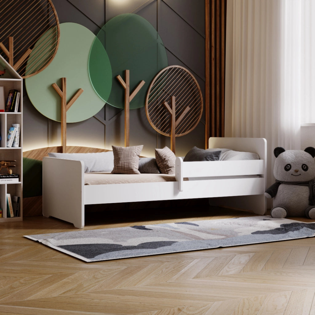 Letto singolo Max 140x70 con sponde e con materasso