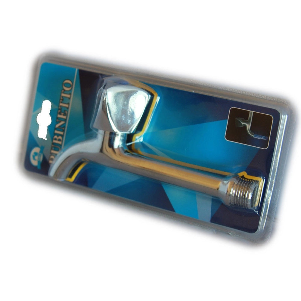Trade Shop - Rubinetto A Parete Muro Con Vitone Per Giardino Lavatoi Lavabi Lavamani Esterno -