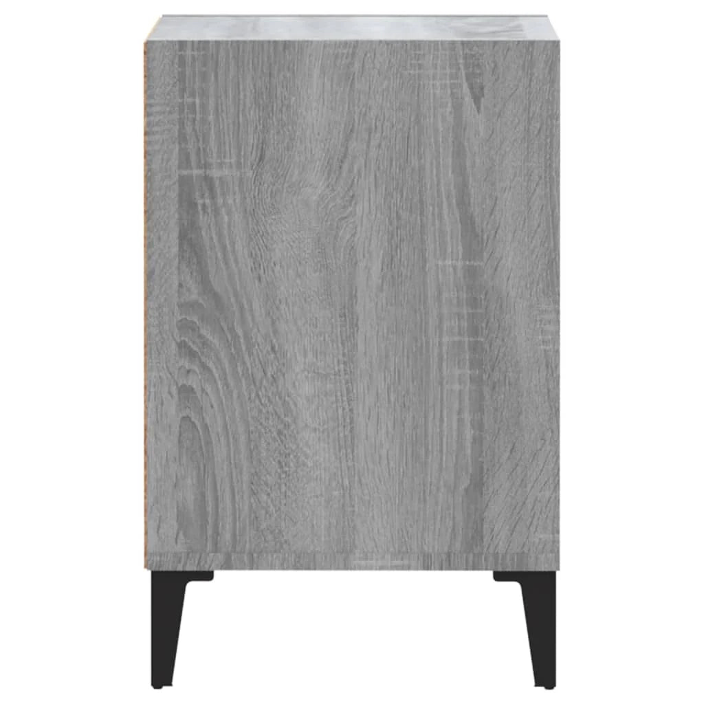 Mobile TV multimediale mensola TV credenza TV sala da pranzo soggiorno camera da letto Sonoma 100 x 35 x 55 cm legno ingegnerizzato grigio 02_0028340