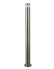 Paletto giardino moderno LED 7W Lisbon inox IP54 Rabalux