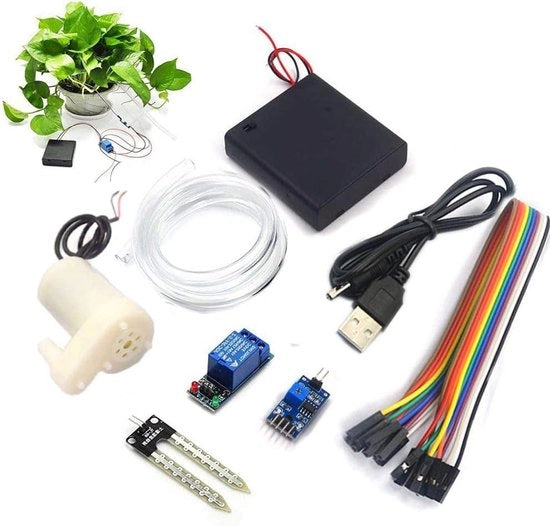 Set di irrigazione automatico con rilevamento di umidità del pavimento, modulo realistico a 4 canali, pompa di accumulo mini micro e tubo trasparente per progetti di auto-costruzione semplici

Modello: 
Specifiche tecniche: 
Codice prodotto: