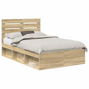Letto matrimoniale | Letto per adulti | Struttura del letto Sonoma 120 x 190 cm Pino massello