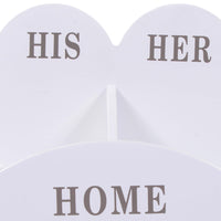 Set 2 Porta Oggetti Lui Lei 20 H 16 cm