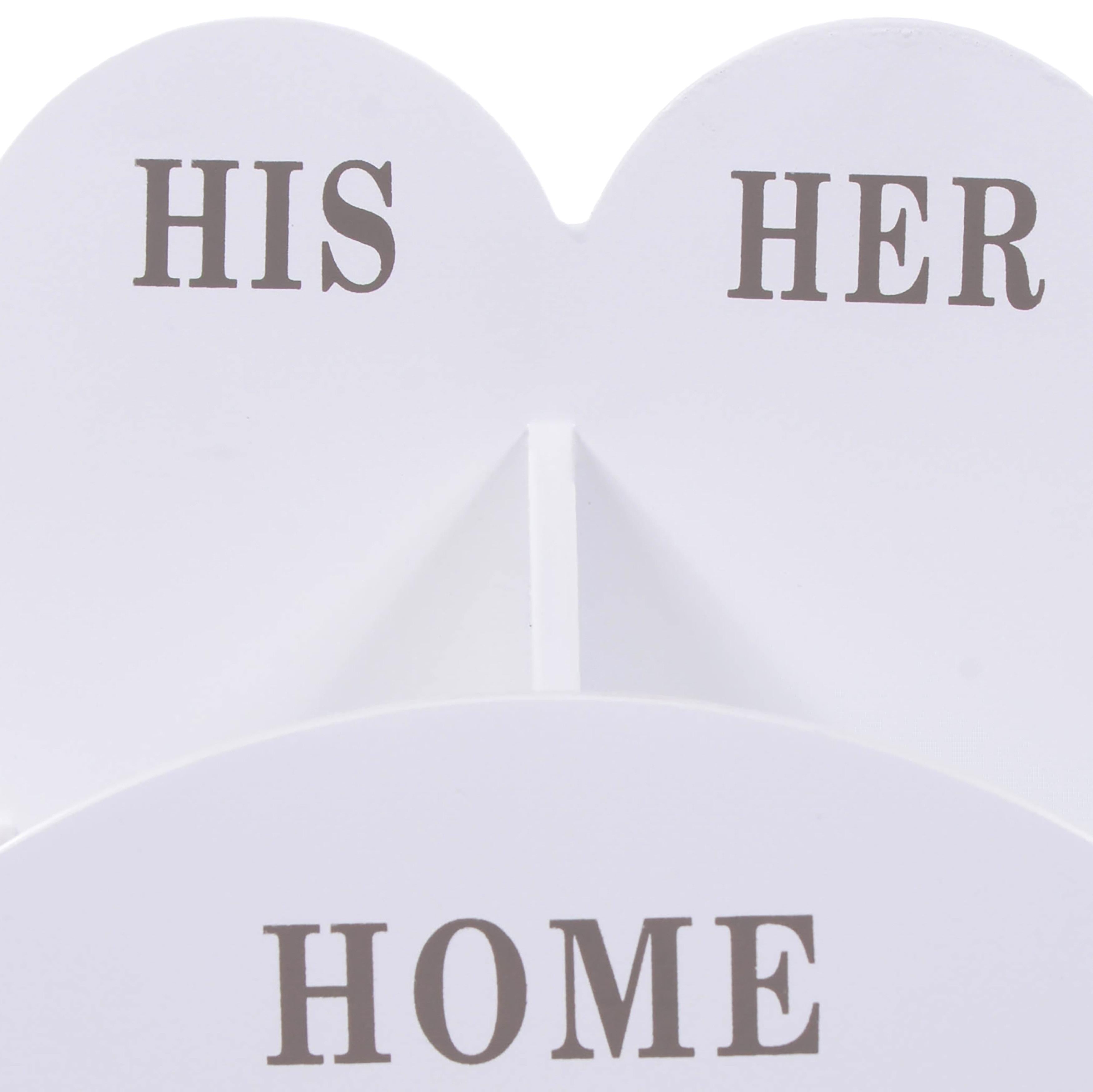 Set 2 Porta Oggetti Lui Lei 20 H 16 cm