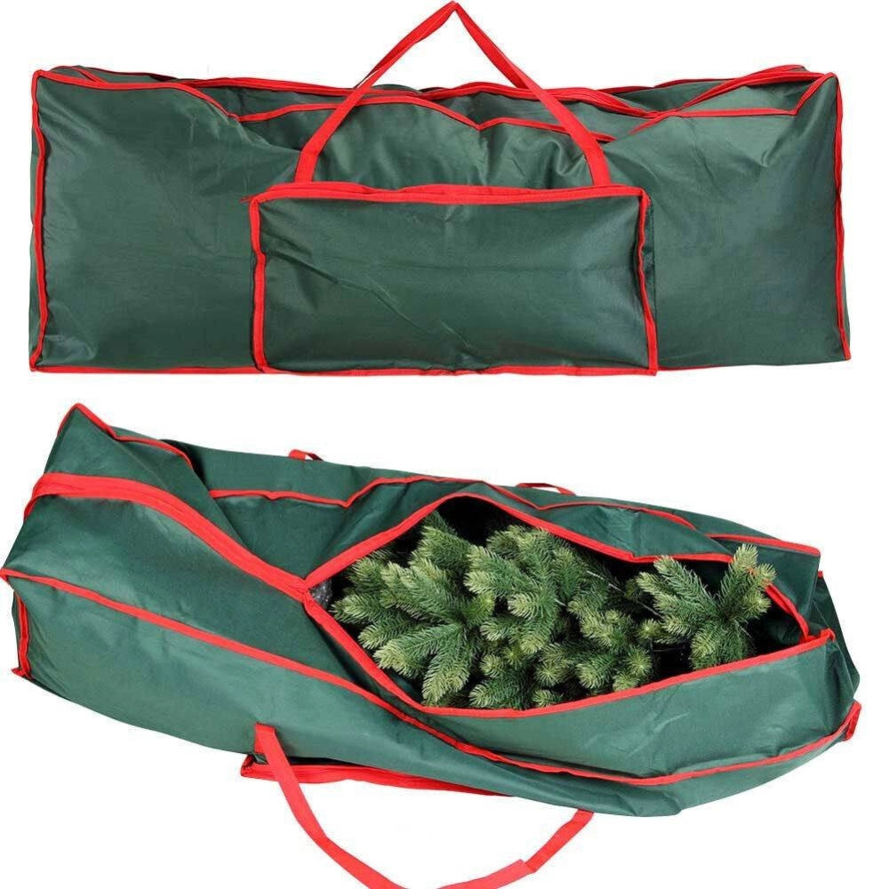 Trade Shop - Custodia Sacco Di Protezione Polvere Per Albero Di Natale In Tessuto Resistente -