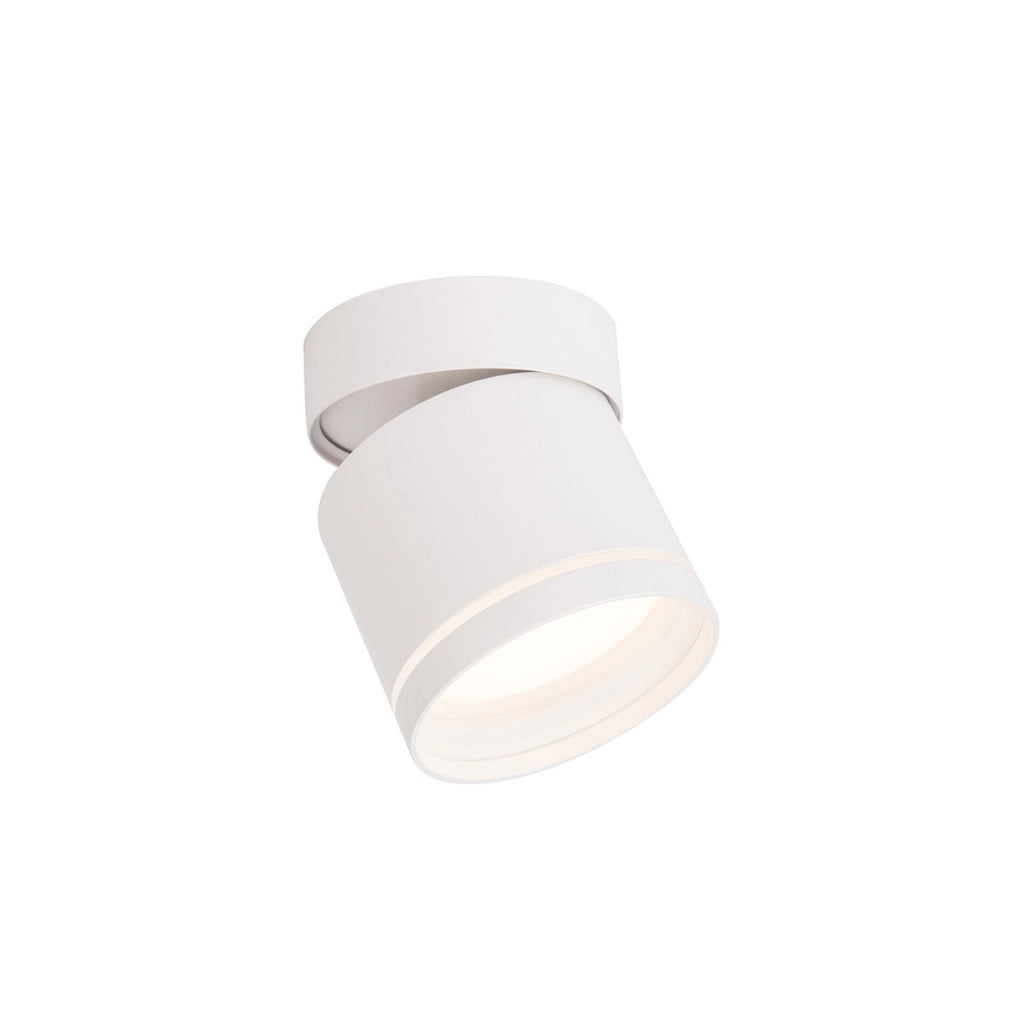 Spot soffitto Kendal bianco orientabile Ø8,2 GX53 Light Prestige
