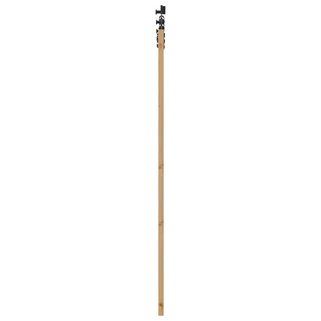 Porta Scorrevole  con Set Hardware "ORKDAL" in Legno Massiccio e Vetro