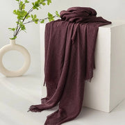 Sjaal donna estivo, lenti e estivo, colori lisci, protezione solare, ombrelloni, sjaal donna, foulard, grande lunga sjalet leggera di organza 190*100cm